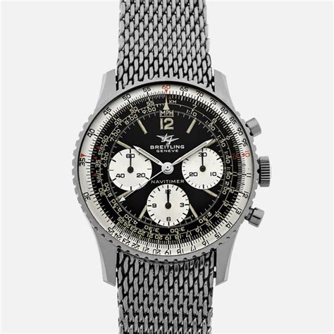 1970 Breitling Navitimer Ref. 806 With Original Mesh Bracelet